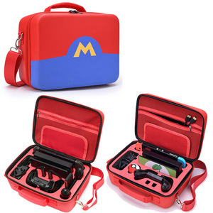 Estuche grande de <span class=keywords><strong>Mario</strong></span> aplicable, bolsa de almacenamiento para Nintendo <span class=keywords><strong>switch</strong></span>, consola de <span class=keywords><strong>juegos</strong></span> NS, juego completo de accesorios, cubierta de carcasa dura, accesorio de juego - Product Image 1