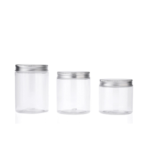 50ml 500ml 4 8 16 oz 4oz 8oz Empty Pet Plastic Storage Honey Food Grade Candy Cookie Container Jar with Lid for Food Packaging
