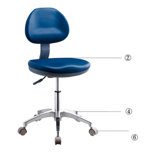 Hochey Accoudoirs réglables médicaux Chaise d'assistant dentaire <span class=keywords><strong>Tabouret</strong></span> d'assistant dentaire Chaise de <span class=keywords><strong>dentiste</strong></span> - Product Image 2