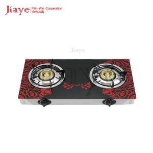 Estufa eléctrica/de gas de vidrio cerámico de buena calidad con dos quemadores para uso en exteriores y hoteles - Product Image 1