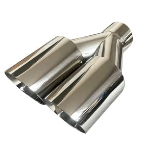 Factory Price Stainless steel 2.5 inch 76 mm exhaust pipe tips