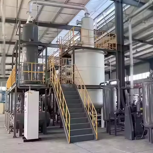 Máquina de recuperación de aceite residual para hacer aceite base con torre de destilación fraccionada - Product Image 2