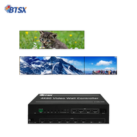 Contrôleur de mur vidéo 4K60 2x2, contrôleur de mur TV VWC 206MV, commutateur matriciel HDMI, 2 entrées 6 sorties, processeur vidéo sans couture