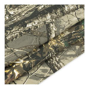 Vải dệt may kiểu Ripstop in họa tiết Realtree Xtra ngụy trang, chất liệu RTS T/C Twill 80/20, dùng cho áo khoác, áo ngoài. - Product Image 1