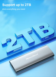 OSCOO Grosir M.2 NVMe SSD Enclosure 10Gbps USB C USB3.1 Kotak Hard Disk Eksternal - Product Image 4