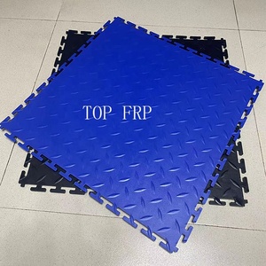 Baldosas de Vinilo Industriales Antideslizantes de PVC, Encajables, de 500x500 mm de Grosor, para Uso en Interiores, Garajes y Gimnasios - Product Image 4