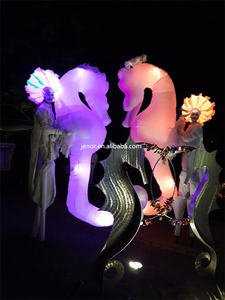 <span class=keywords><strong>Disfraz</strong></span> <span class=keywords><strong>de</strong></span> Mascota <span class=keywords><strong>de</strong></span> <span class=keywords><strong>Caballito</strong></span> <span class=keywords><strong>de</strong></span> <span class=keywords><strong>Mar</strong></span> Inflable Gigante para Desfiles, Actuaciones y Decoración - Product Image 3