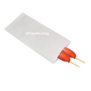 Embalaje de papel desechable para comida, bolsa de papel sabrosa para doner <span class=keywords><strong>kebab</strong></span> BQ Q Chicken pollo, 5 #13x27 - Product Image 3