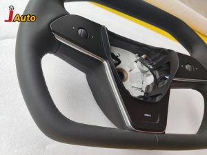 Nuevo estilo Cyber Truck para <span class=keywords><strong>Tesla</strong></span> Model 3 Model Y <span class=keywords><strong>precio</strong></span> de fábrica nuevo diseño <span class=keywords><strong>Tesla</strong></span> Model 3 volante de carbono - Product Image 3