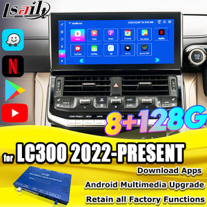 Lsailt OEM Android nâng cấp mô-đun cho Land Cruiser 300 lc300 12.3 inch 2022- Android tích hợp giao diện Google chơi - Product Image 2