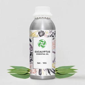 Marque privée chinoise 100% huile essentielle d'eucalyptus pure et naturelle 1KG huile de globulus 80% cinéole avec huile d'eucalyptus en vrac - Product Image 1