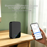 Diffuseur d'huiles essentielles intelligent sans eau, contrôlé par application, grande capacité 150 ml, pour la maison