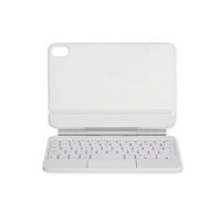 Casing Keyboard Tablet Nirkabel Lvfang RGB Backlit TPU+ABS untuk iPad Generasi ke-10 10.9 Inch Desain Terpisah USB-C Baru