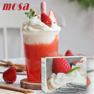 MOSA 8G para botellas de gas Fastgas, cargadores de crema exótica batida, gran cilindro de gas rápido, material metálico económico - Product Image 2