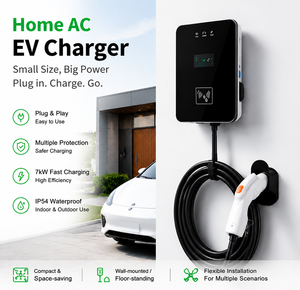 Chargeur intelligent pour véhicules électriques LMA220-07C <span class=keywords><strong>7kW</strong></span> 32A, station de recharge murale pour véhicules électriques, IP54, RFID, connectivité 3G 4G - Product Image 3
