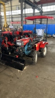Mini Tractor Agrícola Diésel de 18 HP, Cultivador de Alta Productividad, Multifuncional, Larga Vida Útil, Instalación Agrícola Opcional