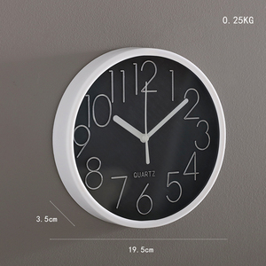 <span class=keywords><strong>Reloj</strong></span> <span class=keywords><strong>de</strong></span> Cuarzo <span class=keywords><strong>de</strong></span> 8 Pulgadas, Relojes <span class=keywords><strong>de</strong></span> Diseño Antiguo <span class=keywords><strong>de</strong></span> Plástico, Decoración del Hogar, Sala <span class=keywords><strong>de</strong></span> Estar, Dormitorio, Relojes <span class=keywords><strong>de</strong></span> <span class=keywords><strong>Pared</strong></span> Silenciosos, Diseño <span class=keywords><strong>de</strong></span> Arte Moderno - Product Image 4
