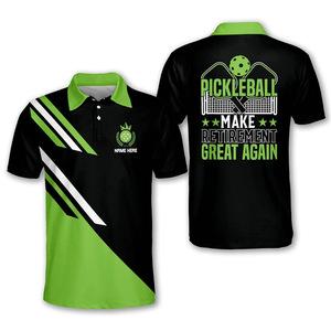 Vente en gros OEM Meilleure Qualité Conception Personnalisée Pickleball Maillot Uniformes Polo Hommes Pickleball Jersey Chemises - Product Image 5