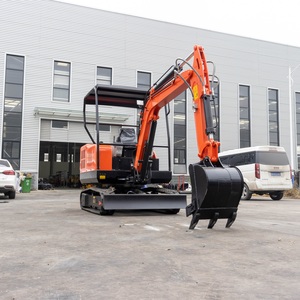 Mini Escavatore HT30 da 3000 kg in Offerta, Certificato EPA EURO <span class=keywords><strong>5</strong></span>, Micro Escavatore con Cilindro Idraulico Eaton, Garanzia di 1 Anno - Product Image 5