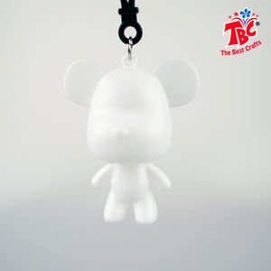 Kit Creativo per Pittura Fluida con Orsetto, Arte Graffiti Fai-da-Te per Decorazione Casa, Figura Bianca da Dipingere per Bambini - Product Image 5