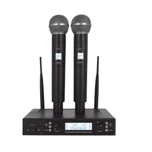 BF-02 UHF Induction Microphone 1 For 2 Home Performance Wireless Microphone Karaoke