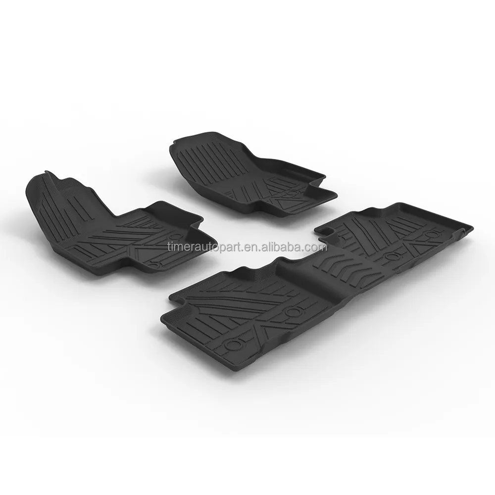 2024 New Style Allwetter Auto Fußmatten 3D rutsch feste Tpe wasch bare LKW Interieur Tpe Liner für echte Toyota Yaris Camry Prius
