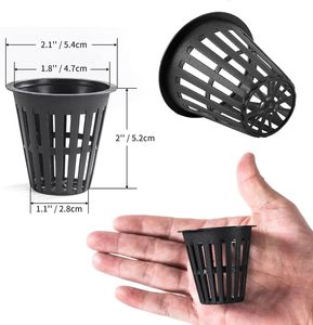 Factory Supply Hydroponic NFT Round <strong>Basket</strong> <strong>Plants</strong> Grow Pot Plastic Mesh Net Pot <strong>for</strong> <strong>Plants</strong> - Product Image 1