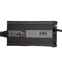 Chargeur de batterie 48V pour stockage d'énergie Portable 54,6 V 6a XT30 chargeur pour scooter électrique moto électrique