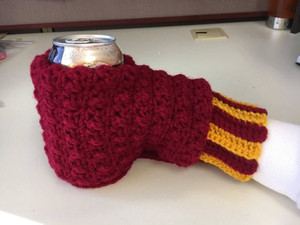 Vente flash : Porte-bouteille en tricot rayé chaud pour l'hiver, pour boire de la bière - Product Image 6