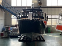 Bateau en aluminium renforcé pour la navigation en haute mer, certifié CE, coque super résistante pour les longs voyages en haute mer