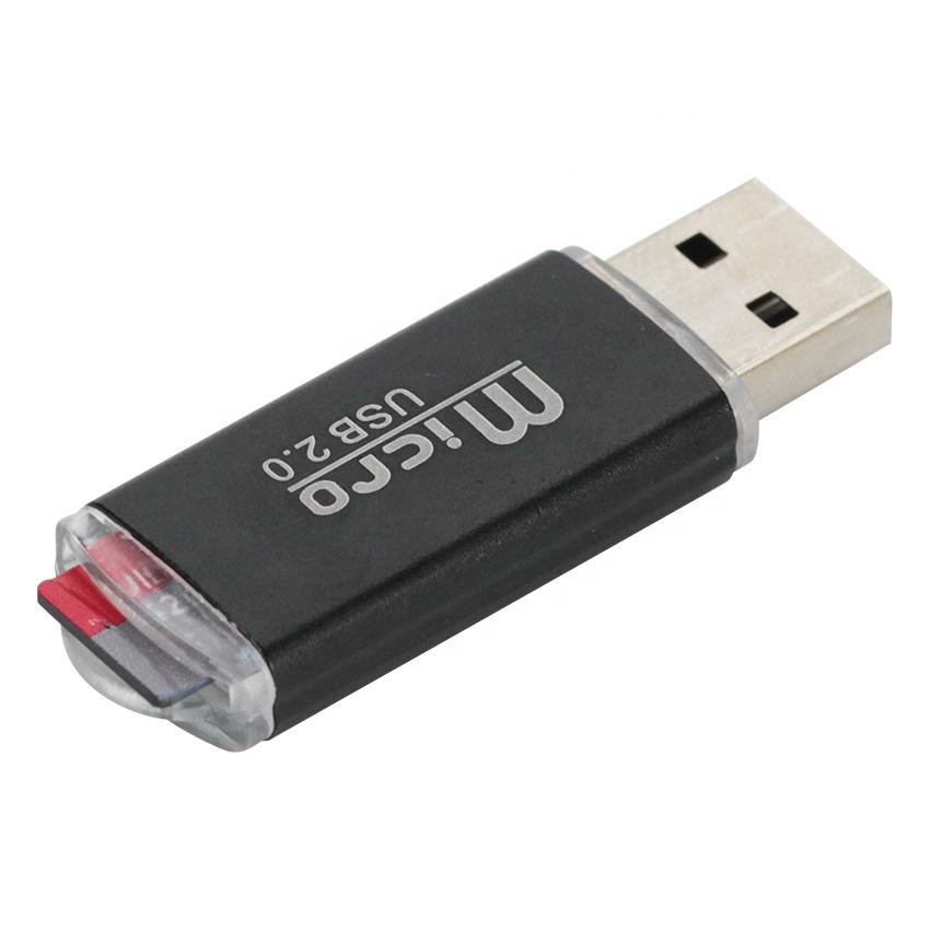 High Speed Mini USB Card Reader for SD TF Memory Cards