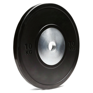 Dischi in Gomma per Bilanciere con Mozzo in Acciaio e Foro Passante, Pesi Variabili per Sollevamento Pesi e Allenamento in Palestra - Product Image 1