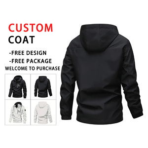 2025 Nhà Máy Trực Tiếp Áo Gió Người Đàn Ông Của Nước Chịu Mài Mòn Giữa Chiều Dài Đứng Áo Khoác Kích Thước Dây Kéo 3XL Mùa Xuân Mùa Thu Ngoài Trời Giản Dị Áo Khoác - Product Image 4