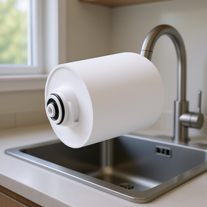 Cartouche de filtre à eau domestique haute efficacité à bloc de carbone de remplacement pour robinet, 211 gallons, modèle D0100X3W5CJ - Product Image 2