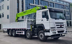Grue montée sur camion HOWO 16T à bras droit, grue de camion lourd pour le transport logistique - Product Image 5
