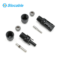 Slo cable High Voltage Durable Pating Sicherheits design IP68 Wasserdichter Solar-PV-Anschluss für erneuerbare Energien