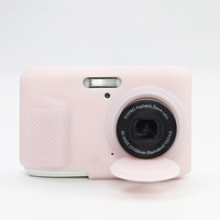 Étui de protection en gel de silicone Kdbao pour appareil photo Kodak FZ45, avec sangle de transport, couvercle, coque souple, résistant à l'usure, antichoc