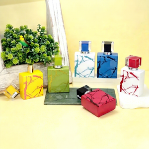 Botellas de Perfume de Vidrio de 20ml, 45ml, 50ml, 65ml, 70ml, 75ml, 100ml, 120ml, Forma Personalizada OEM, Serigrafía, Botella de Vidrio para Perfume - Product Image 2