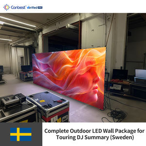 Écran vidéo LED d'extérieur Canbest Rx P3.9 3.91 mm 5000x3000 mm (16.4x9.8 pieds) pour location, idéal pour les DJ en tournée en Suède - Product Image 4