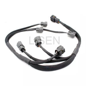 Катушка зажигания Sub разъем <span class=keywords><strong>3</strong></span>-контактный разъем жгута проводов для N-ISSAN R35 GTR RB25DET S2 - Product Image 4