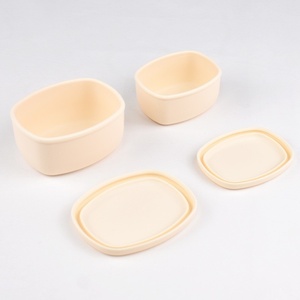 Lifetop Vòng/Hình Chữ Nhật Silicone Thực Phẩm Lưu Trữ <span class=keywords><strong>Container</strong></span> Ăn Trưa <span class=keywords><strong>Container</strong></span> Có Nắp Đậy Bữa Ăn Prep <span class=keywords><strong>Container</strong></span> Bento Hộp Ăn Trưa - Product Image 6