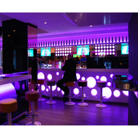 Meubles de boîte de nuit lumineuse à Surface solide, usage Commercial, extérieur de Bar, de jus, comptoir de Cocktail