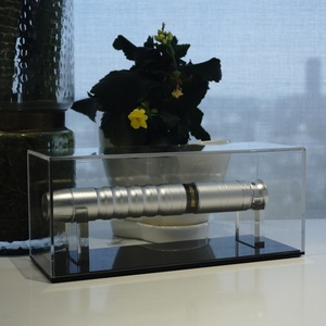 Nuevo Diseño Moderno, Caja de Exhibición para Sable de Luz de Acrílico Transparente Ecológico, a Prueba de Polvo, con Fácil Montaje para Almacenamiento en Escritorio - Product Image 5
