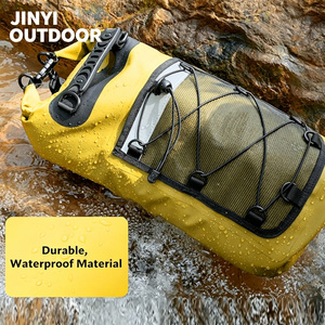 Waterproof PVC Heavy Duty Outdoor Dry Drift Bag Hiking Backpack Camping Beach Swimming Bucket Bag Reflective <b>Floating</b> Backpack - Product Image 6