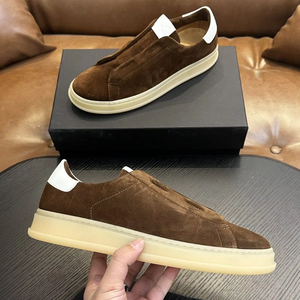 Chaussures de sport décontractées pour hommes, nouvelle collection automne-hiver, de luxe, de créateur, transfrontalières, KT haut de gamme, respirantes, tendance, en cuir véritable - Product Image 4
