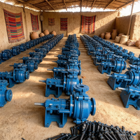 Pompe à boue industrielle pour l'extraction minière, le dragage, les minerais, l'or, le cuivre et les alliages à haute teneur en chrome