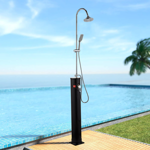 <span class=keywords><strong>Douche</strong></span> de jardin autoportante CYEN, <span class=keywords><strong>douche</strong></span> <span class=keywords><strong>solaire</strong></span> à 2 sections <span class=keywords><strong>avec</strong></span> douchette, réservoir de 20 litres, capacité pour <span class=keywords><strong>piscine</strong></span> extérieure - Product Image 5