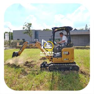 EPA Tier4 New CAT 301,8 301,7 303.5E mini excavadora con motor C1.1 buen rendimiento Caterpillar 301,7 CR 305.5E2 307E2 excavadora - Product Image 1