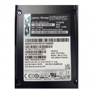 4XB7A14110 ฮาร์ดดิสก์ Lenoxx คุณภาพสูง 15.36TB ขนาด 2.5 นิ้ว 12Gb SAS SFF SSD สำหรับ ThinkSystem DE6600F DE6600H DE6000F - Product Image 1