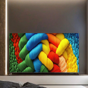 Téléviseur intelligent 4K de 50 pouces, écran 60 Hz, connectivité Wi-Fi, boîtier noir pour le divertissement à domicile - Product Image 2